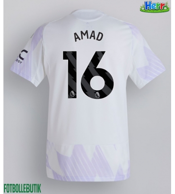 Manchester United Amad Diallo #16 Bortatröja 2025-26 Kortärmad